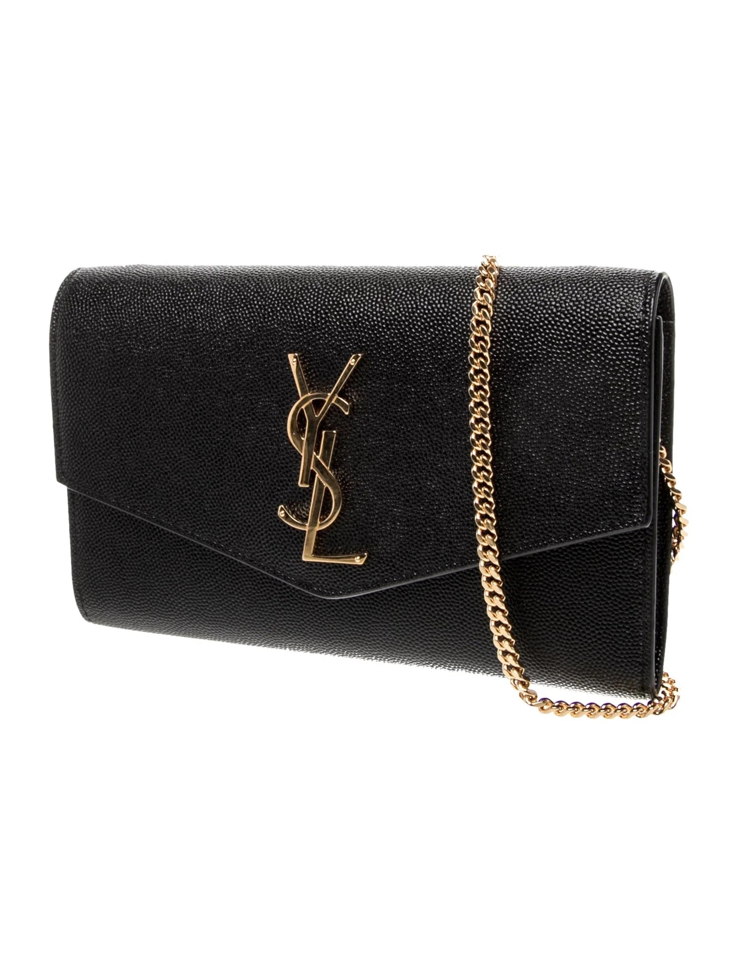 Pre Owned Saint Laurent Leather Uptown