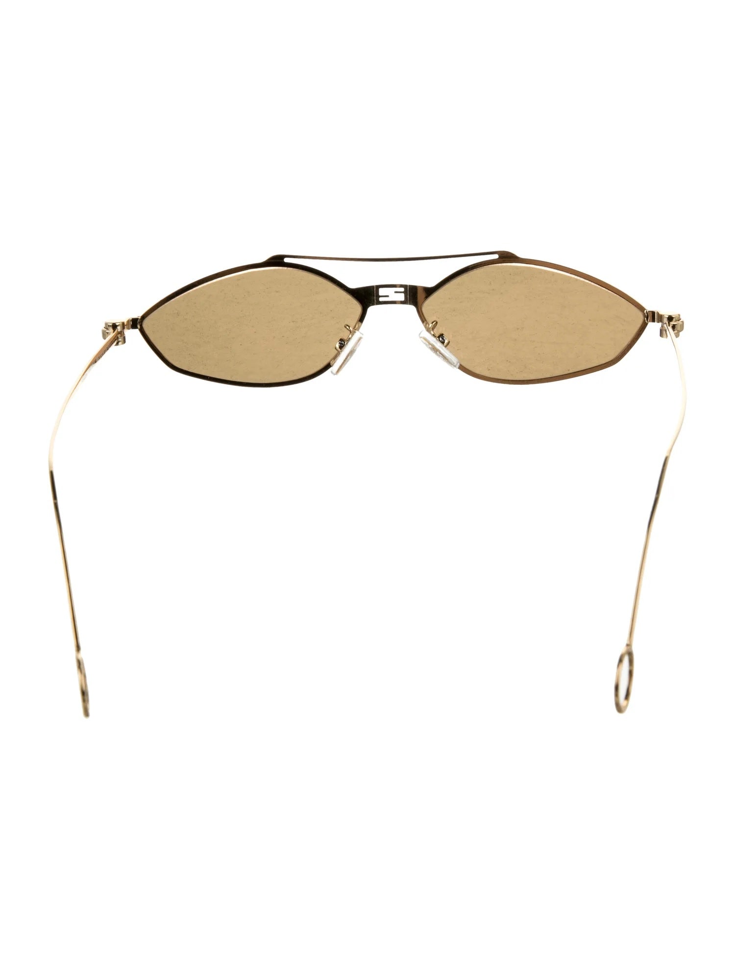 Fendi Aviator Mirrored Sunglasses