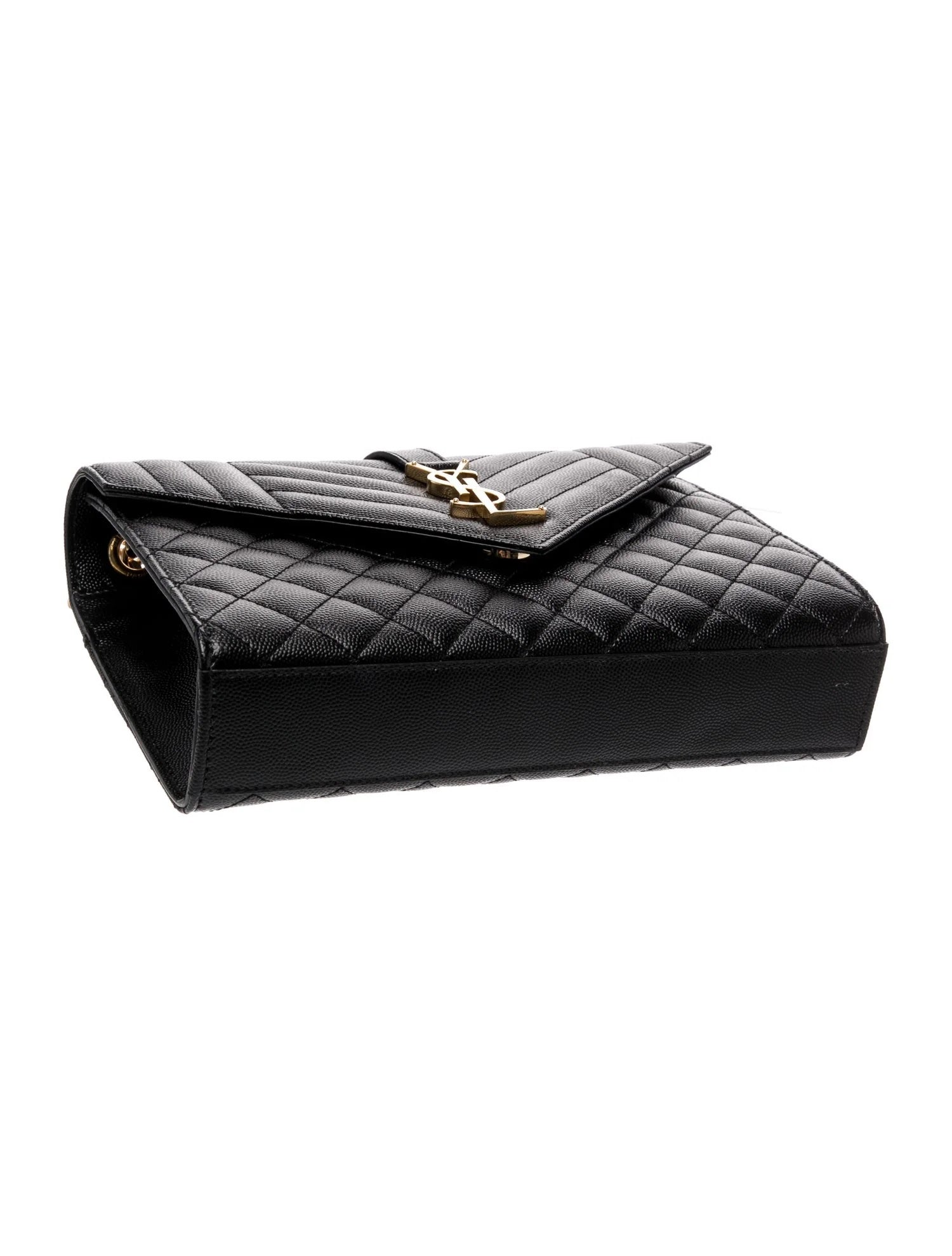 Pre Owned Saint Laurent  Quilted Envelope