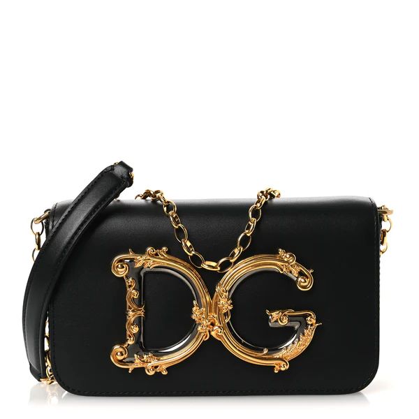 Pre Owned D&G Nappa Mini DG Shoulder Bag