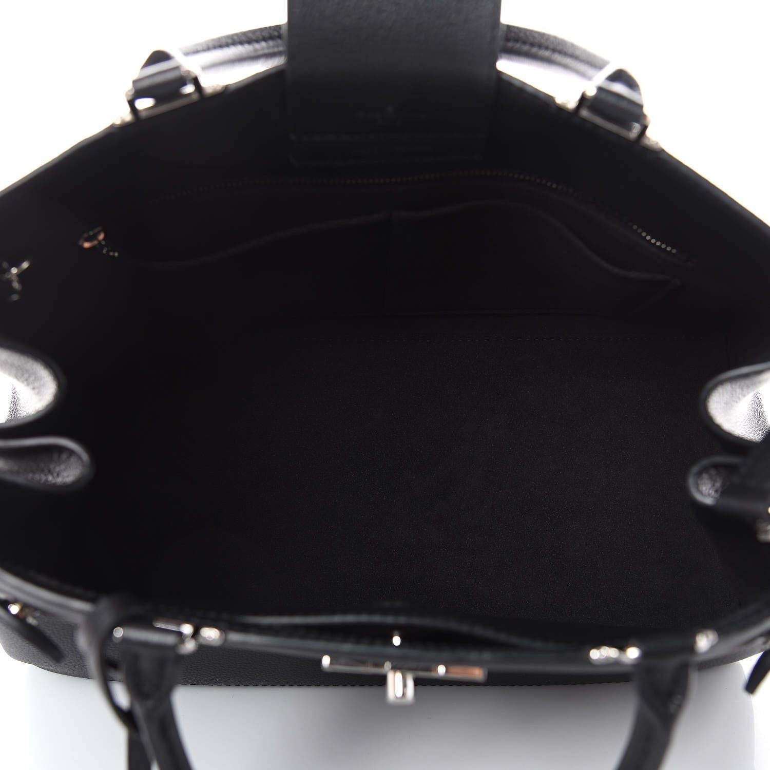 Pre Owned Louis Vuitton Calfskin Lockme day black