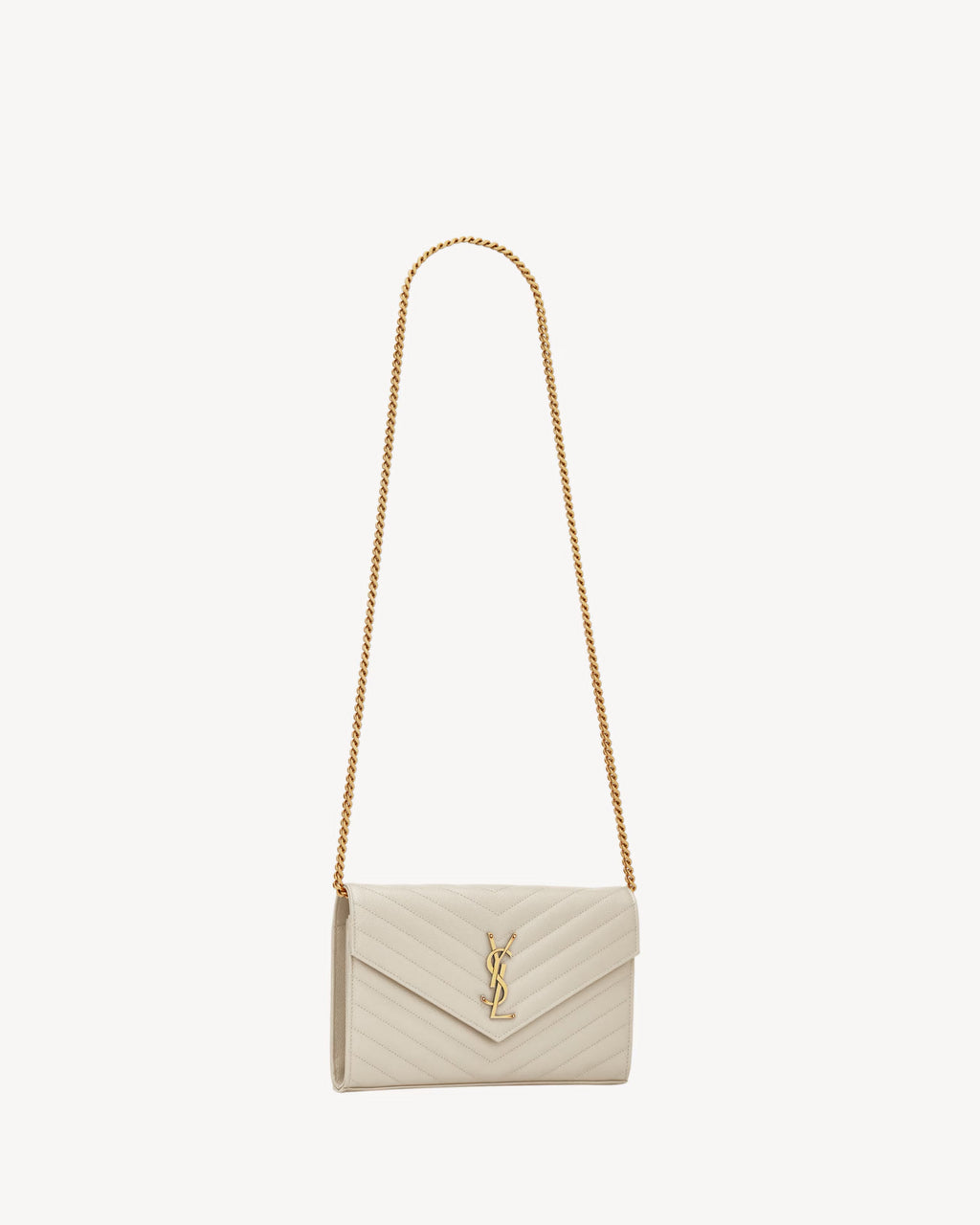 Pre Owned Saint Laurent  Leather Cassandre
