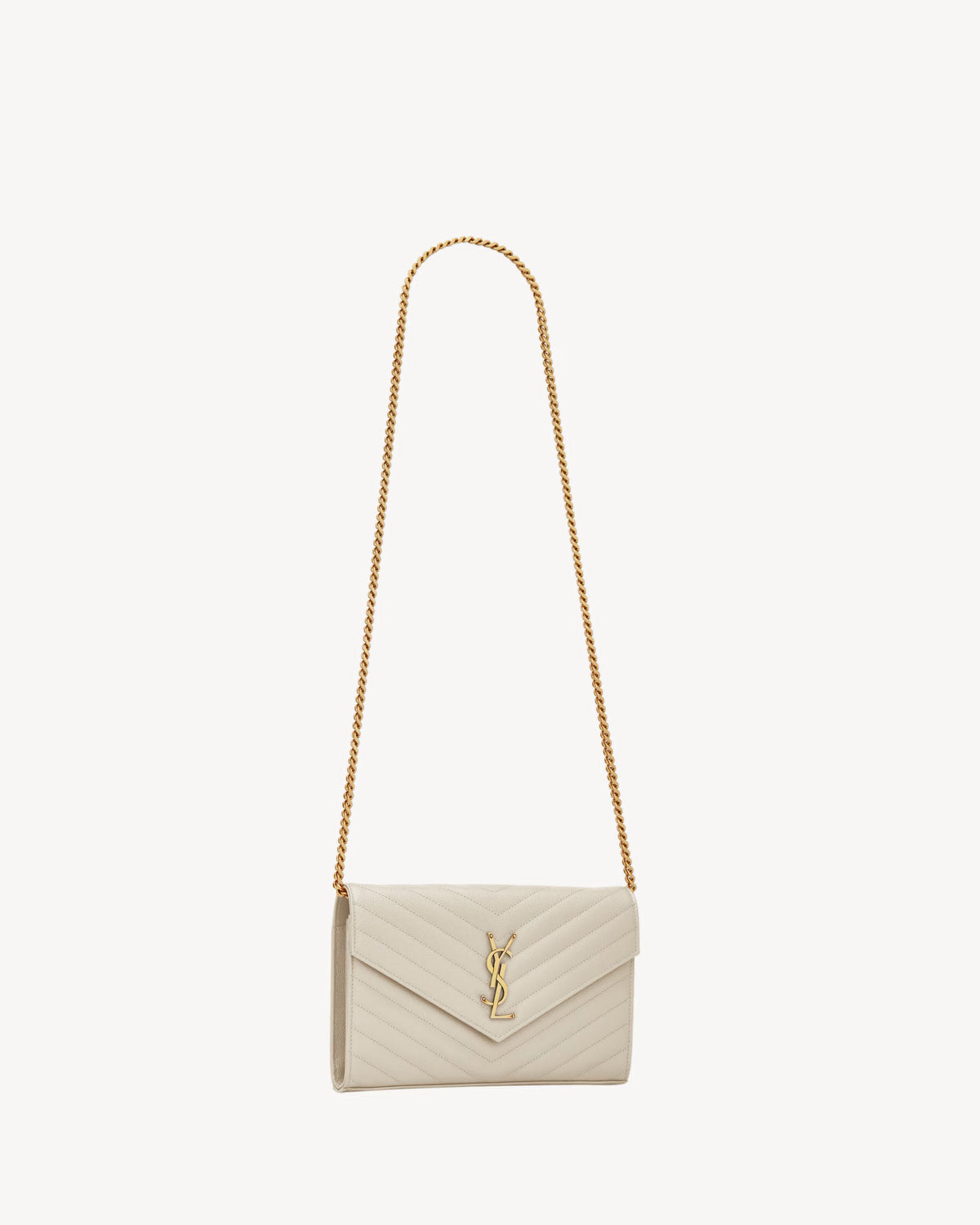Pre Owned Saint Laurent  Leather Cassandre