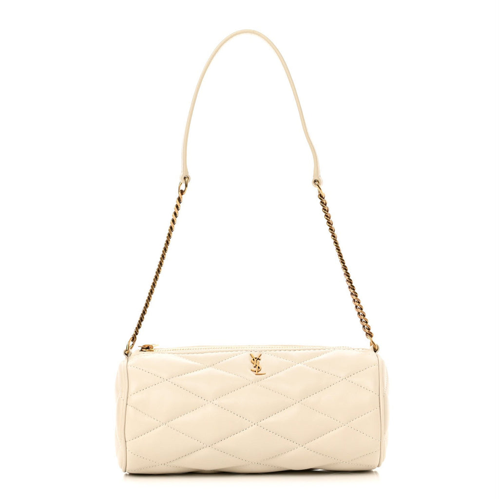 Pre Owned Saint Laurent Mini Leather Shoulder Bag