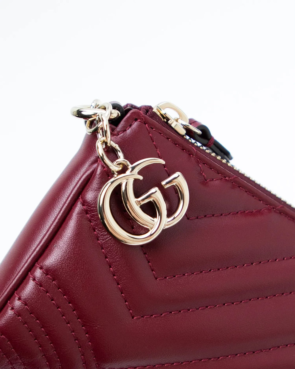 Pre Owned Gucci small GG Marmont Shoulder Bag
