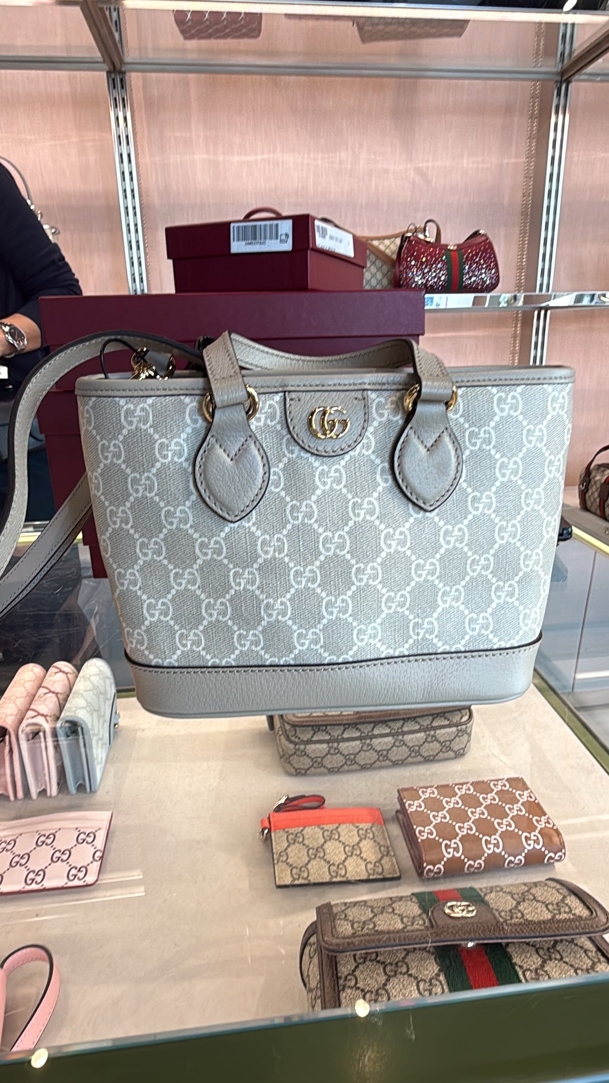 Pre Owned Gucci GG Tote Bag Ophidia
