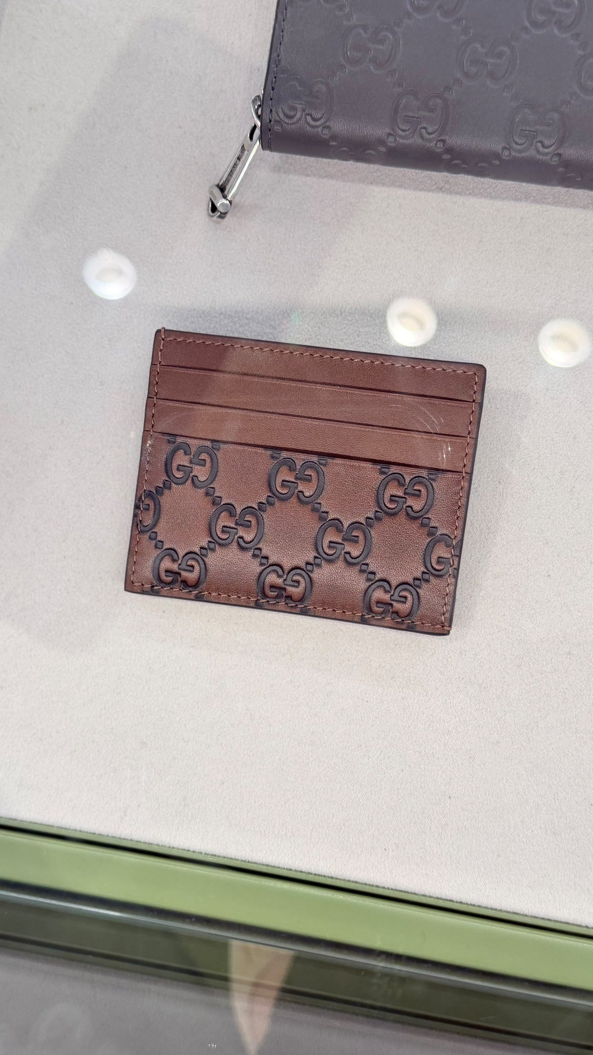 Pre Owned Gucci Card Holder Men