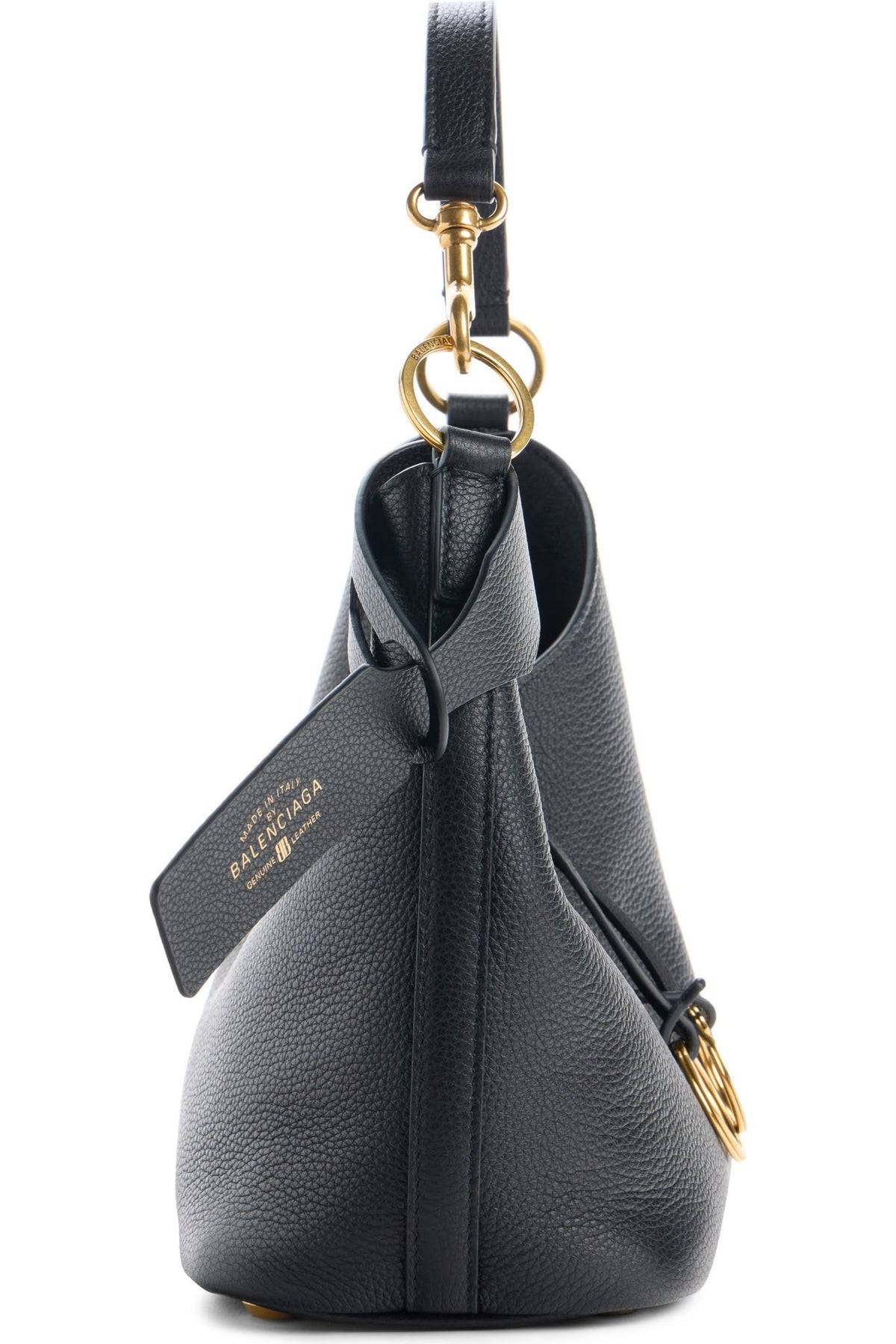 Pre Owned Balenciaga Small Carrie Grained Bag