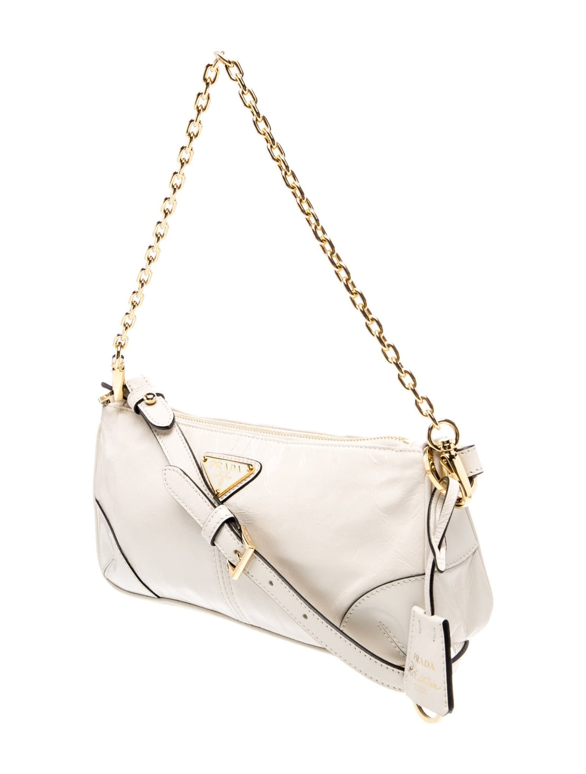 Pre Owned Prada saffiano Lux Leather Re -Edition Bag