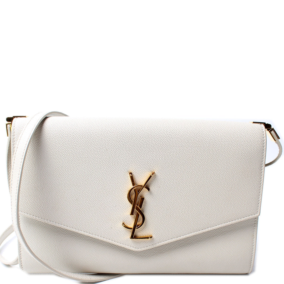 Pre Owned Saint Laurent Paris Mini Leather Crossbody