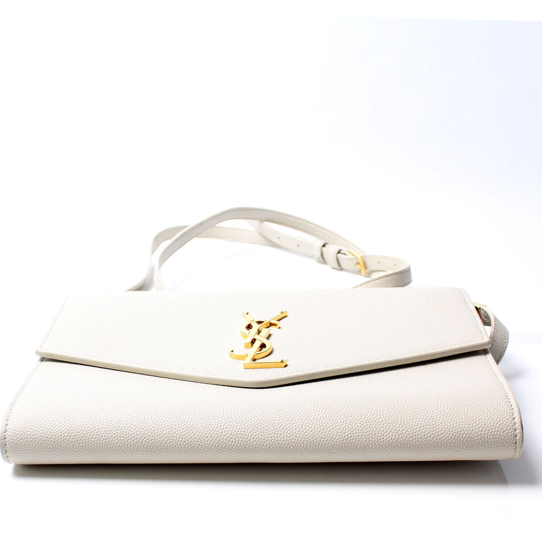 Pre Owned Saint Laurent Paris Mini Leather Crossbody