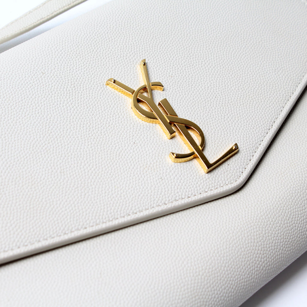 Pre Owned Saint Laurent Paris Mini Leather Crossbody