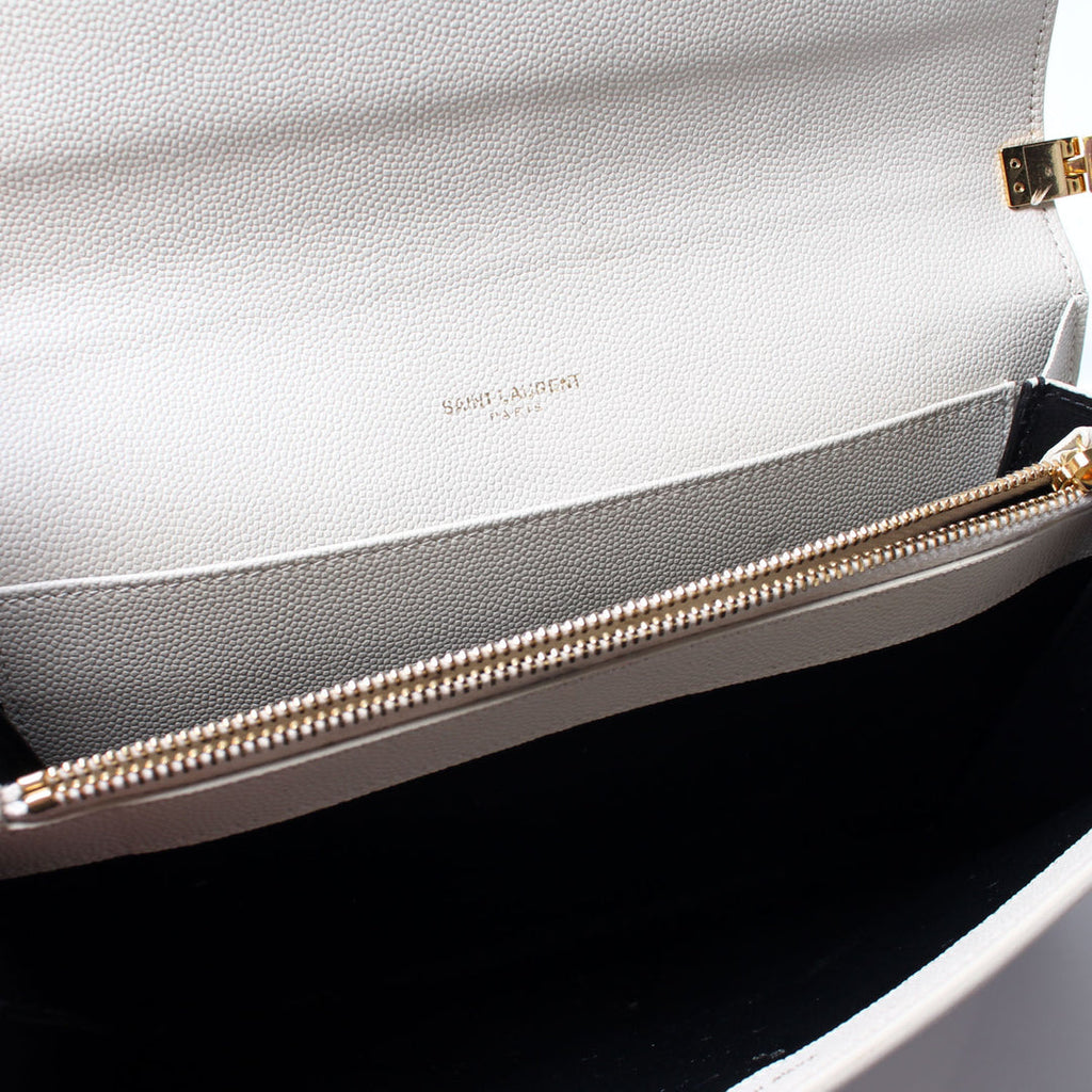 Pre Owned Saint Laurent Paris Mini Leather Crossbody