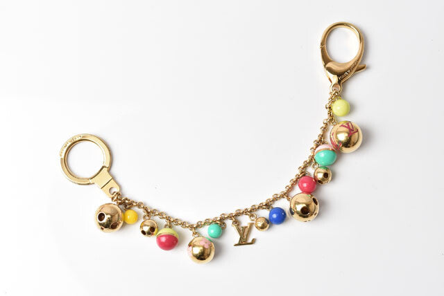 Pre Owned Louis Vuitton key charm porte cles chaine grullo bell gold
