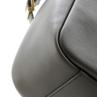 PRE OWNED Saint Laurent Le 5 a 7 Supple Hobo Leather Small