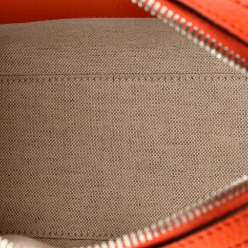 PRE OWNED Gucci Duffle Bag Jumbo GG Embossed Leather Mini