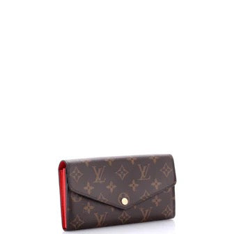 PRE OWNED Louis Vuitton WAallet Monogram Sara