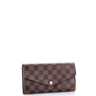 PRE OWNED Louis Vuitton WAallet Monogram Sara