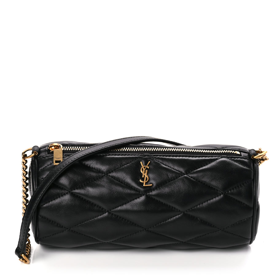 New Saint Laurent sade Quilted Leather Tube Bag