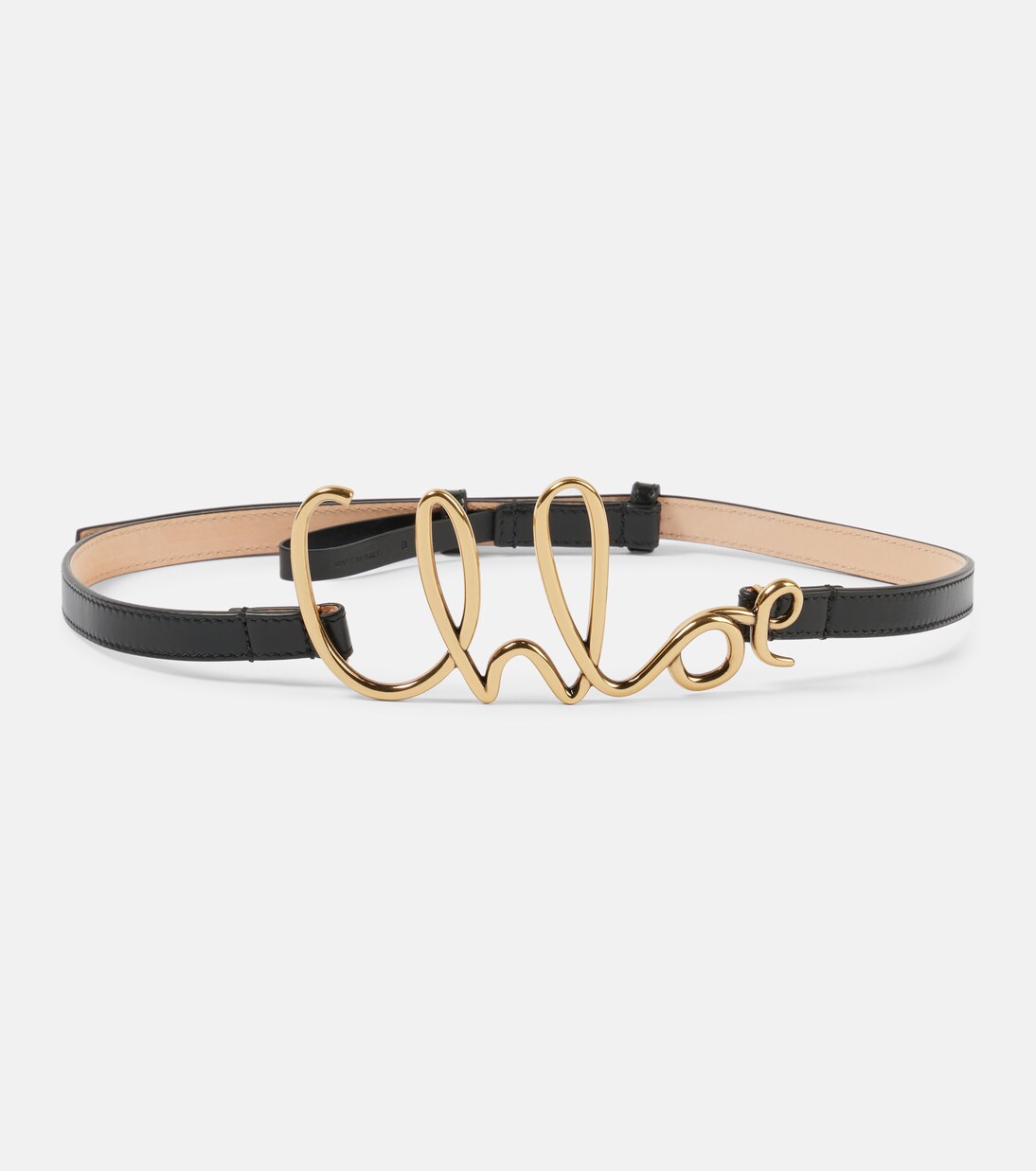 Pre Owned Chloe Skinny Leather Belt