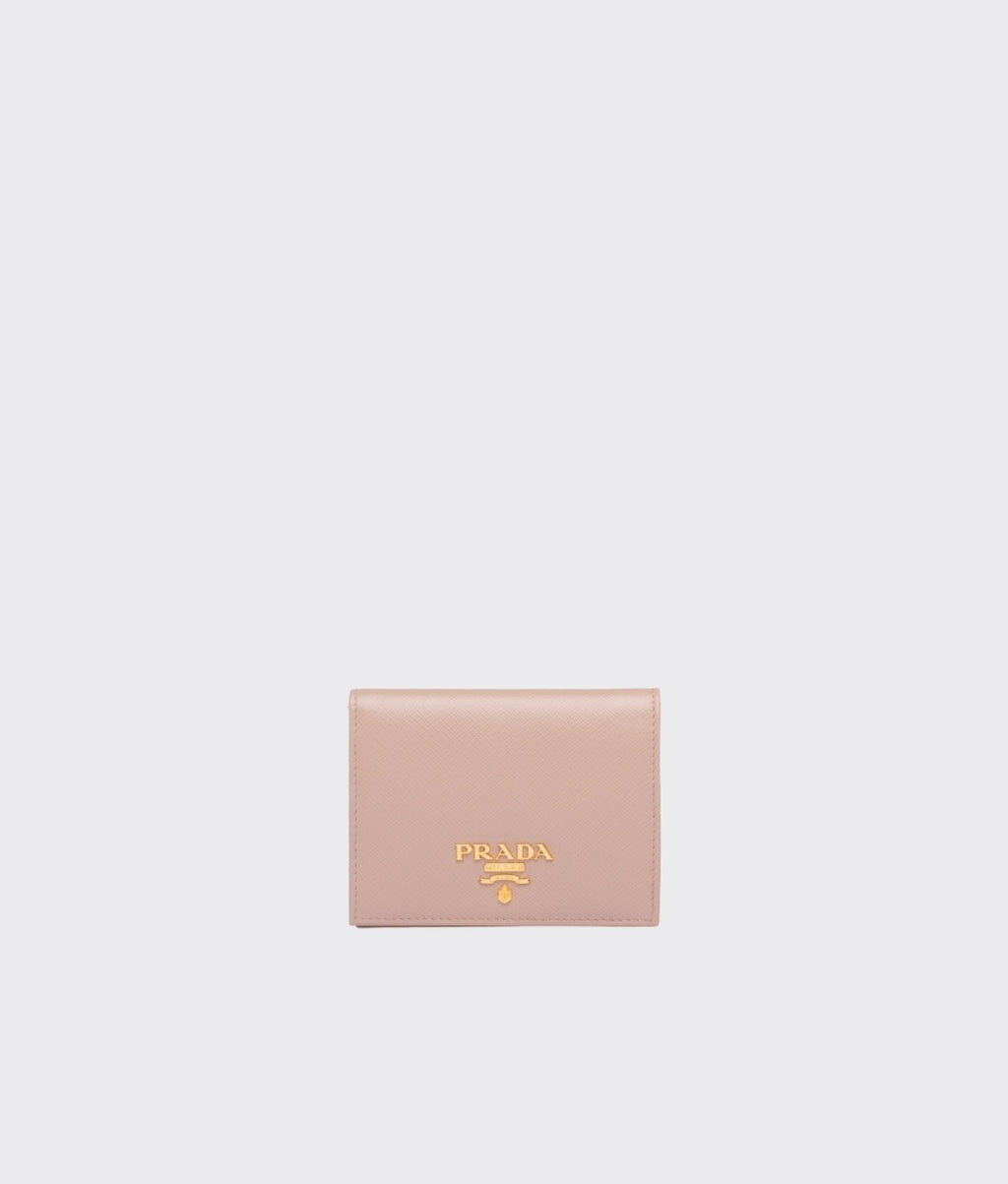 New Prada Saffiano Leather Card Holder