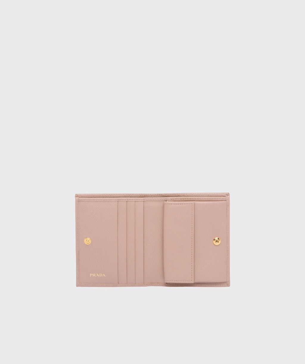 New Prada Saffiano Leather Card Holder