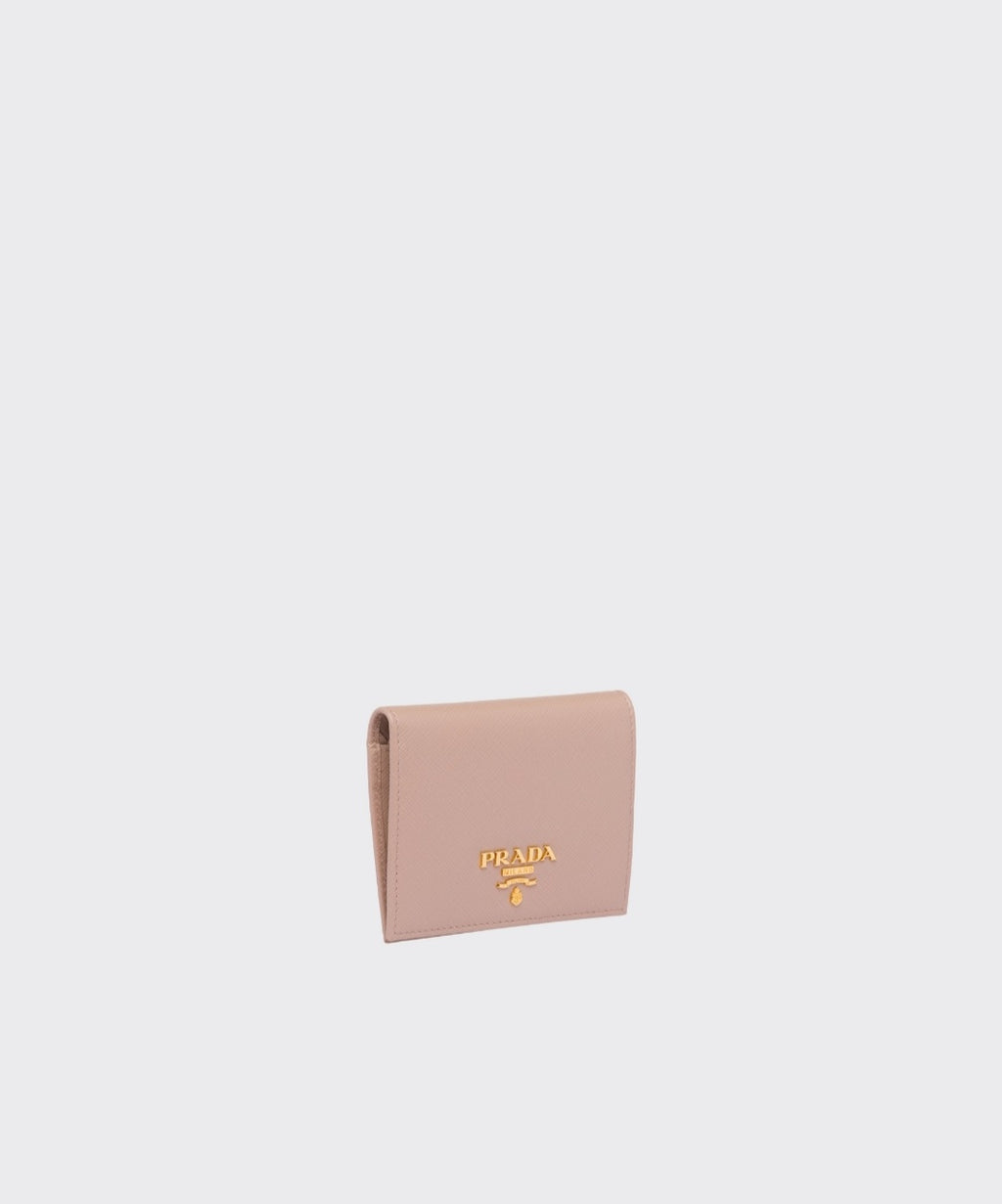 New Prada Saffiano Leather Card Holder