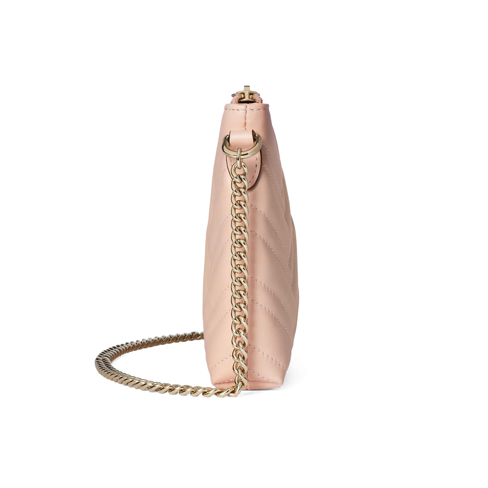 Pre Owned Gucci Gg Marmont Pochette with Chain