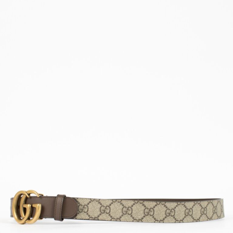 New Gucci GG Marmont Thin Belt