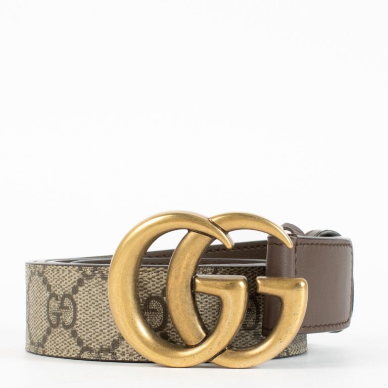 New Gucci GG Marmont Thin Belt